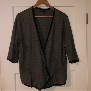 Alfani Black & White Dress Cardigan - XL